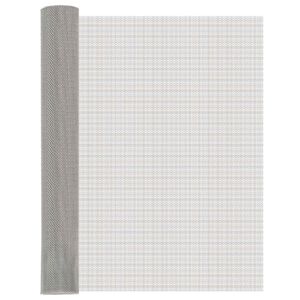 vidaXL N&auml;tduk 80 x 1000 cm 8 Mesh Rostfritt st&aring;l 201 Silver