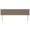 vidaXL Huvudgavlar 2 st taupe 80x5x78/88 cm tyg