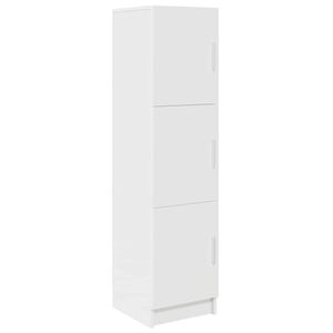 vidaXL Sk&aring;p Vit 31.5 x 32 x 122.5 cm