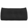 vidaXL Ryggkudde Svart 100 x 24 x 50 cm Sammet