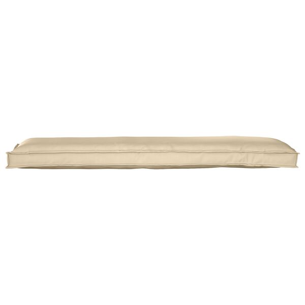 vidaXL Pallkuddset 2 pcs Beige 150 x 40 x 8 cm Oxford tyg