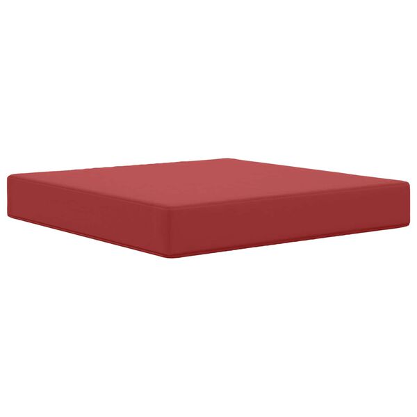 vidaXL Utomhus Soffa Kudde 2 pcs Vinr&ouml;d Polyester