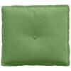 vidaXL Ryggkudde Ljusgr&ouml;n 50 x 45 cm Kordread tyg