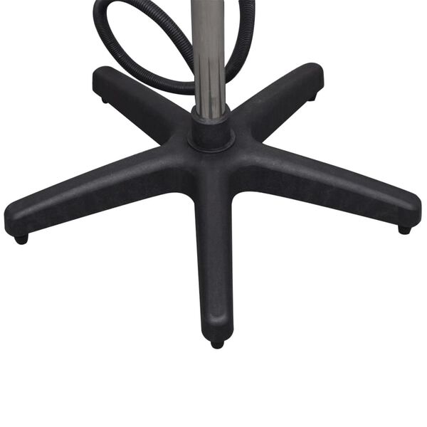 vidaXL Schamponering svart