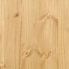 vidaXL Garderob Corona 76x50x170 cm massiv furu