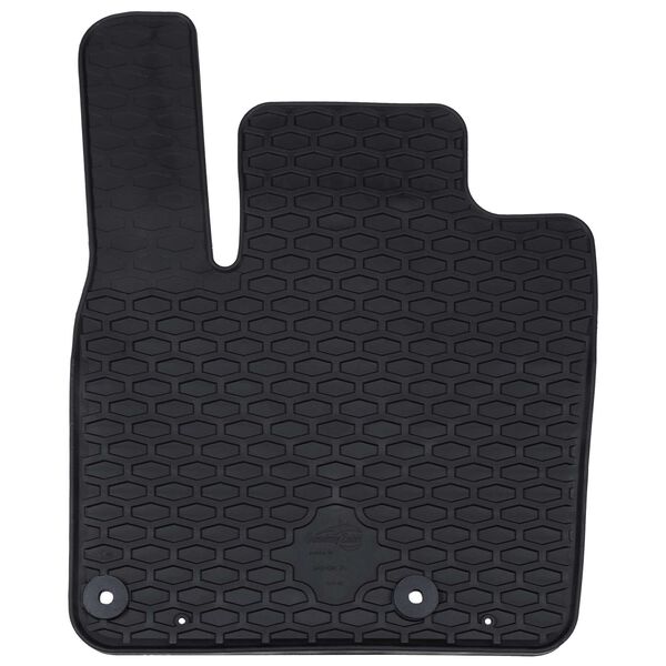 vidaXL Bilmatta 4 pcs Svart passar f&ouml;r Nissan QASHQAI TPE