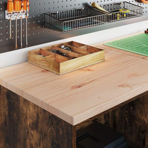 vidaXL Garagesk&aring;p Sonoma ek 60x51x85 cm massiv tr&auml; furu