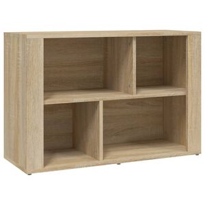 vidaXL Sk&auml;nk sonoma-ek 80x30x54 cm konstruerat tr&auml;