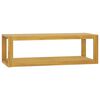 vidaXL V&auml;ggmonterat badrumssk&aring;p 110x45x35 cm massiv teak