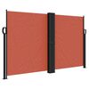 vidaXL Inf&auml;llbar sidomarkis terrakotta 140x1000 cm