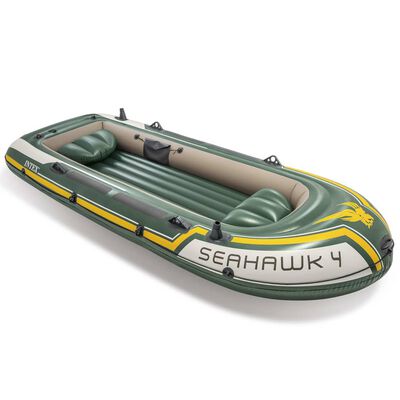 Intex Uppblåsbar båt Seahawk 4 med pump och åror 68351NP