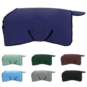 vidaXL H&auml;stdyna M&ouml;rkbl&aring; Polyester