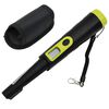 vidaXL Metalldetektor pinpointer med LCD Display svart och gul