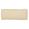 vidaXL Pallkuddset 2 pcs Beige 100 x 40 x 8 cm Oxford tyg