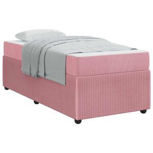 vidaXL S&auml;ngram Rosa 80 x 200 cm tyg