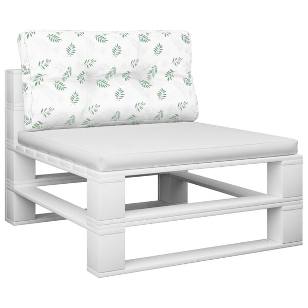 vidaXL Palldyna bladm&ouml;nster 80x40x12 cm tyg