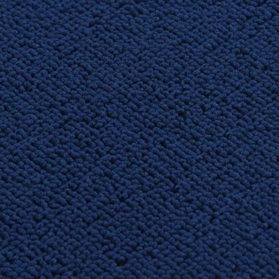 vidaXL Trappstegsmattor halkfri 15 st 60x25 cm marinblå rektangulär