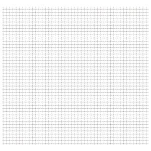 vidaXL N&auml;tpanel rostfritt st&aring;l 50x50 cm 21x21x2,5 mm