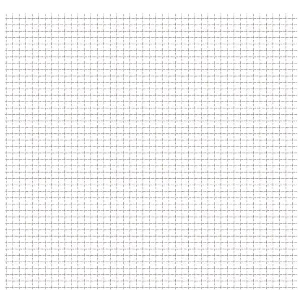 vidaXL Nätpanel rostfritt stål 50x50 cm 21x21x2,5 mm