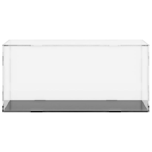 vidaXL Displaylåda Transparent 24x12x11 cm Akryl