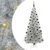 vidaXL Julgran Silver 210 cm PET
