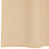 vidaXL Voile gardiner med öglor 2 st sand 140x245 cm