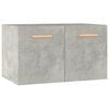 vidaXL V&auml;ggsk&aring;p betonggr&aring; 60x36,5x35 cm konstruerat tr&auml;