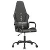 vidaXL Gamingstol med massage kamouflage och svart konstl&auml;der