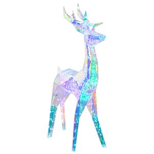 vidaXL Prismatisk iriserande LED-ren Flerf&auml;rgsdesign 48 x 19 x 86 cm