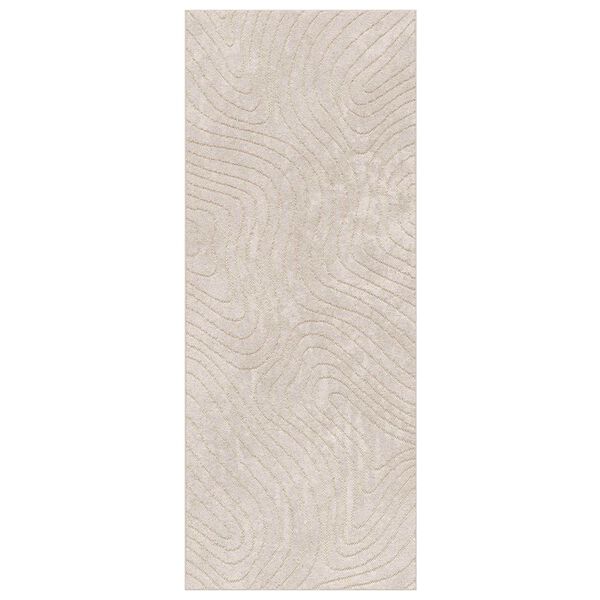 vidaXL Omr&aring;desmattor Rektangul&auml;r PALMERAS Beige 200 x 80 cm Polyester
