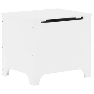 vidaXL F&ouml;rvaringsl&aring;da med lock RANA vit 60x49x54 cm massiv furu