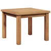 vidaXL Kaffeebord Brun 45 x 45 x 36 cm Massivt teaktr&auml;