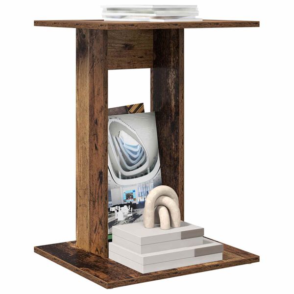 vidaXL Sidobord Gammalt tr&auml; 45 x 40 x 62,5 cm Konstruerat tr&auml;