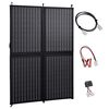 vidaXL Vikbar solpanel 100 W 12 V