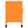 vidaXL Förvaringsskåp orange 60x35x56 cm stål