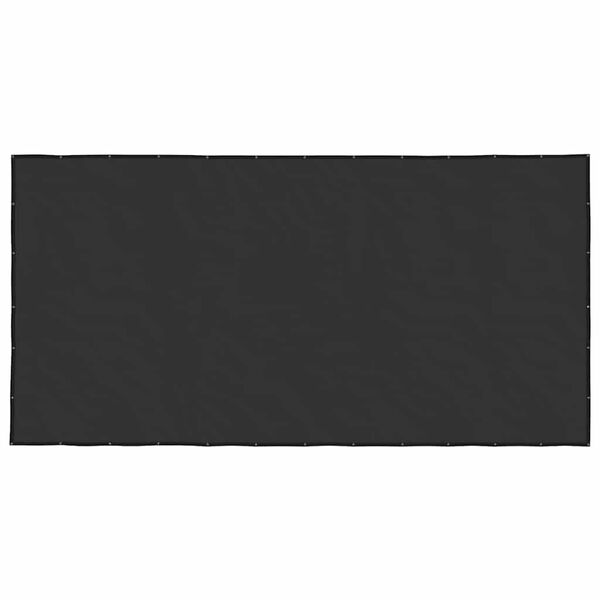 vidaXL Containern&auml;t HDPE 3x6 m svart