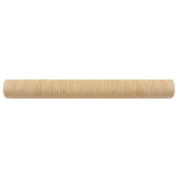 vidaXL Insynsskyddsn&auml;t beige 3,6x50 m HDPE 150 g/m&sup2;