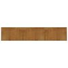 vidaXL Matta rektangul&auml;r brun 60x300 cm bambu