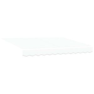 vidaXL Markisv&auml;v Vit 235 x 195 cm Polyester