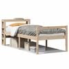 vidaXL Seniors&auml;ng med s&auml;nggavel 75x190 cm massiv furu
