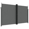 vidaXL Inf&auml;llbar sidomarkis antracit 200x1000 cm