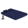Bestway Luftmadrass med kudde och luftpump 203 x 152 x 22 cm 67374