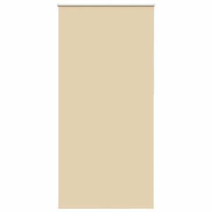 vidaXL Rullgardin m&ouml;rkl&auml;ggningsbeige 105x210 cm tygbredd 100,7 cm