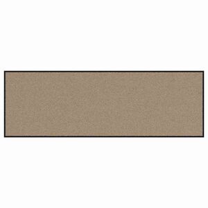 vidaXL D&ouml;rrmatta Beige och svart 60 x 180 cm 100% Polyamid