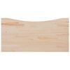 vidaXL Skrivbordsskiva 110x60x2,5 cm massiv furu