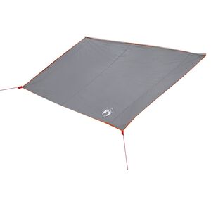 vidaXL Vattent&aring;lig tarp med tak Gr&aring; och orange 240 x 460 cm