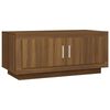 vidaXL Soffbord brun ek 102x50x45 cm konstruerat tr&auml;