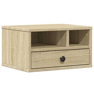 vidaXL Skrivarst&auml;ll sonoma-ek 40x32x22,5 cm konstruerat tr&auml;