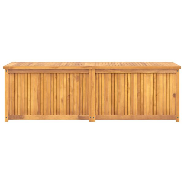 vidaXL Tr&auml;dg&aring;rdsl&aring;da 175x50x55 cm massiv teak