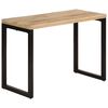 vidaXL Matbord 110x50x76 cm massivt mangotr&auml;